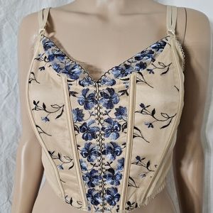 Sofia Intimates by Sofia Vergara Bustier bordado floral para mujer Size xl New